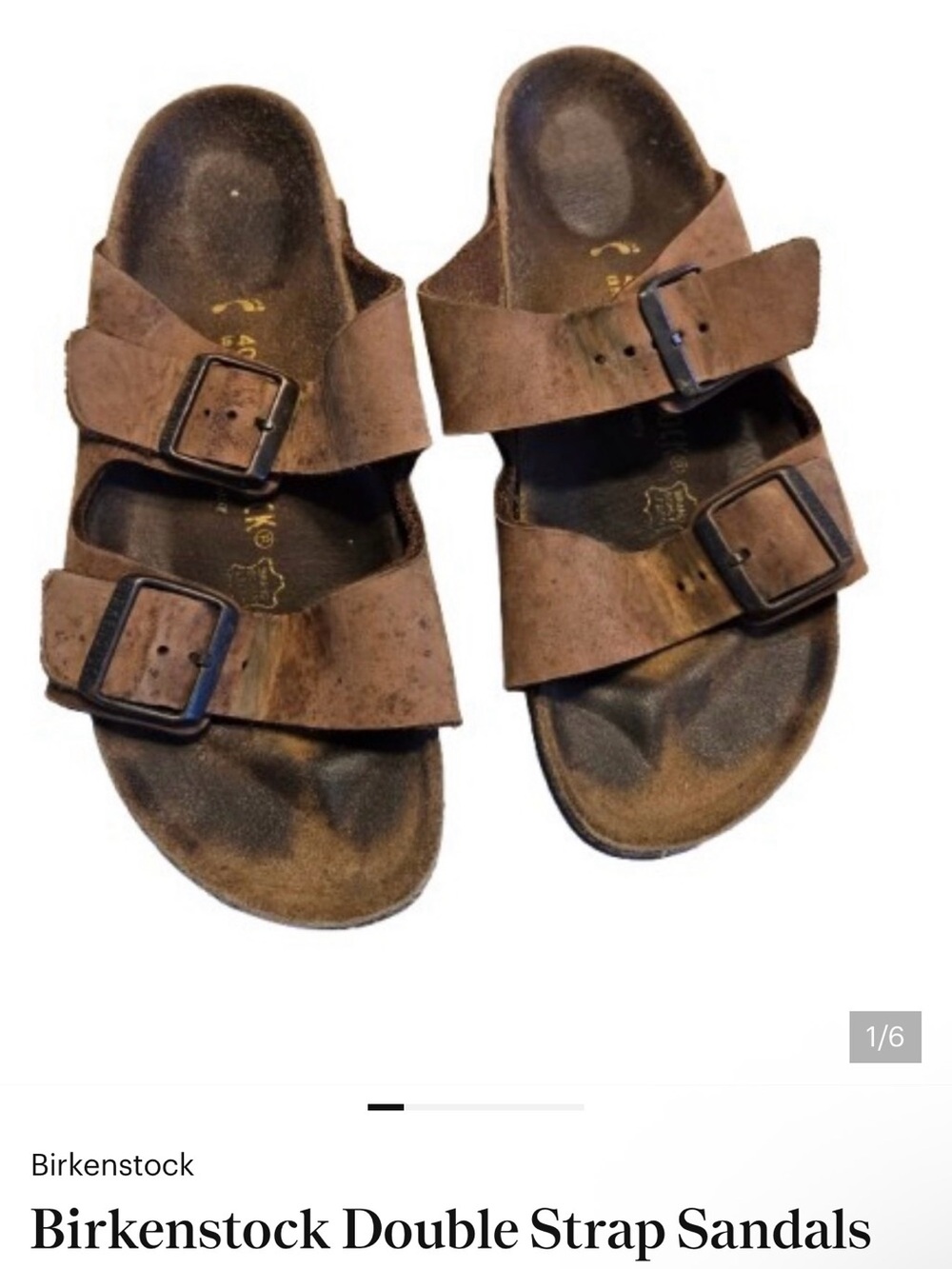 Birkenstock Sandals Size 40,W9 M7